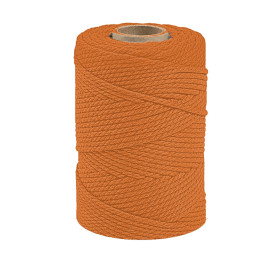 ARTEMIO - Bobine de Ficelle Coton Câblé - 2.2 mm x 70 m - Orange