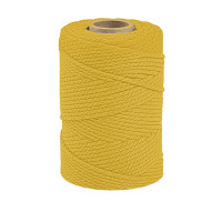 ARTEMIO - Bobine de Ficelle Coton Câblé - 2.2 mm x 70 m - Jaune