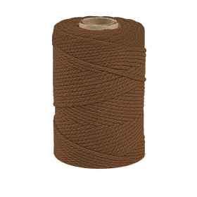 ARTEMIO - Bobine de Ficelle Coton Câblé - 2.2 mm x 70 m - Marron