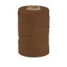 ARTEMIO - Cabled Cotton String Spool - 2.2 mm x 70 m - Brown
