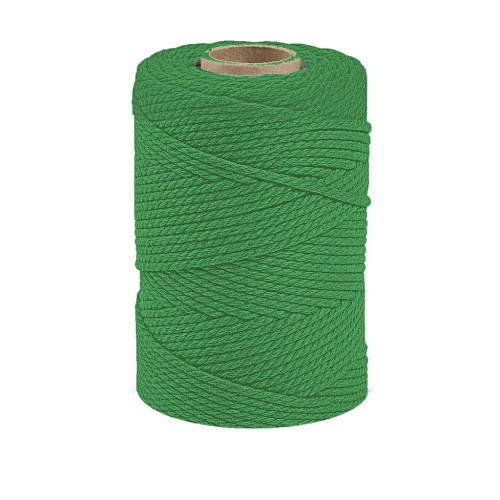 ARTEMIO - Bobine de Ficelle Coton Câblé - 2.2 mm x 70 m - Vert Moyen