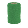 ARTEMIO - Cabled Cotton String Spool - 2.2 mm x 70 m - Medium Green