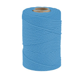 ARTEMIO - Bobine de Ficelle Coton Câblé - 2.2 mm x 70 m - Azur