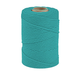 ARTEMIO - Bobine de Ficelle Coton Câblé - 2.2 mm x 70 m - Turquoise