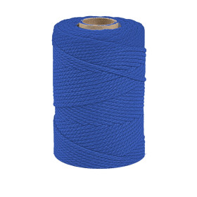 ARTEMIO - Bobine de Ficelle Coton Câblé - 2.2 mm x 70 m - Bleu Roi