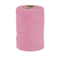 ARTEMIO - Cabled Cotton String Spool - 2.2 mm x 70 m - Light Pink