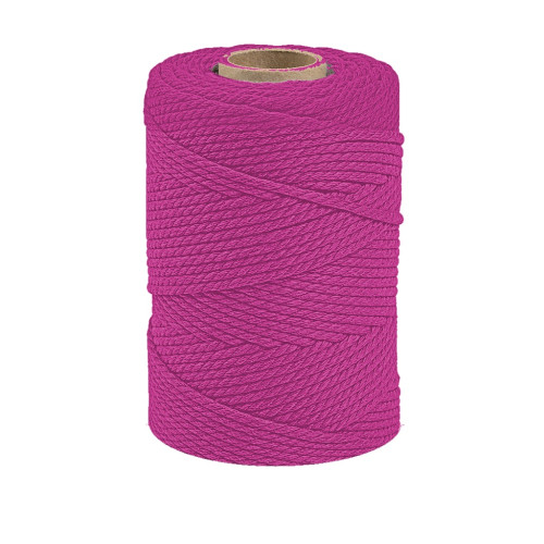 ARTEMIO - Bobine de Ficelle Coton Câblé - 2.2 mm x 70 m - Fuchsia