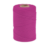 ARTEMIO - Cabled Cotton String Spool - 2.2 mm x 70 m - Fuchsia