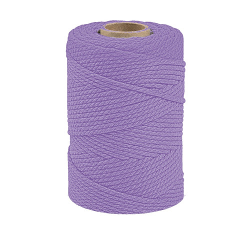 ARTEMIO - Bobine de Ficelle Coton Câblé - 2.2 mm x 70 m - Lilas