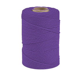 ARTEMIO - Bobine de Ficelle Coton Câblé - 2.2 mm x 70 m - Violet