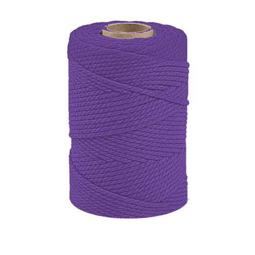 ARTEMIO - Bobine de Ficelle Coton Câblé - 2.2 mm x 70 m - Violet