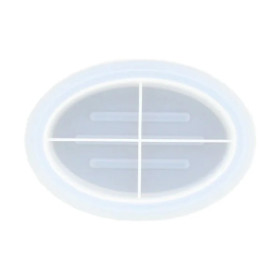 JESMONITE - Silicone Mould - Soap Dish - 15x10,5x2,6cm