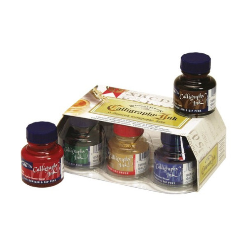 Winsor & Newton - Calligraphy Ink Assorted Set of 6 x 30ml