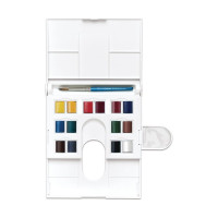 Winsor & Newton - Cotman Watercolour Field Set Compact 14 Half Pans