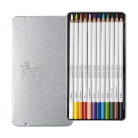 Winsor & Newton - Precision Watercolour Pencils - Tin of 12