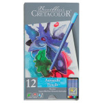 Cretacolor - Marino - Aquarelle Pencils - 12 Colors - Tin Box