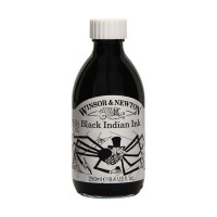 Winsor & Newton - Black Indian Drawing Ink - 250ml