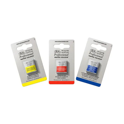Winsor & Newton - Aquarelle Extra Fine - Demi-Godets