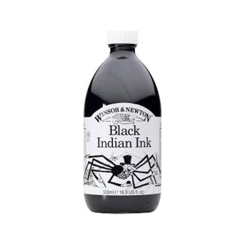 Winsor & Newton - Encre de Chine Noire - 500ml