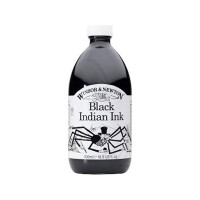 Winsor & Newton - Black Indian Ink - 500ml