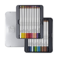 Winsor & Newton - Crayons Aquarellables Studio Collection - Boîte de 24