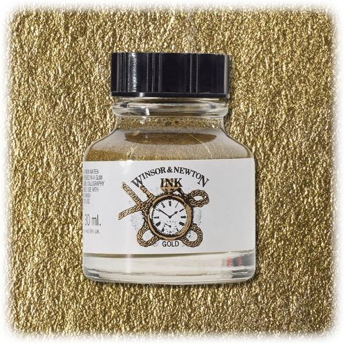 Winsor & Newton - Drawing Ink - 30ml - Gold