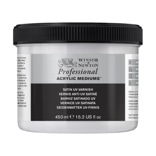 Winsor & Newton - Professional Acrylic Satin UV Varnish - 450ml