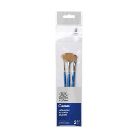 Winsor & Newton - Set de Pinceaux Aquarelle Cotman - Set de 3
