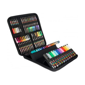 POSCA - Mallette 60 Marqueurs Assortis