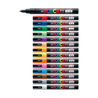 POSCA - Marqueurs PC-3M - Set de 15