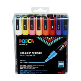 POSCA - Marqueurs PC-3M - Set de 16