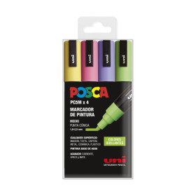 POSCA - PC-5M Markers - Case of 4 - Bright Colours