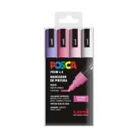 POSCA - PC-5M Markers - Case of 4 - Soft Colours