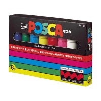 POSCA - PC-8K Markers - Set of 8