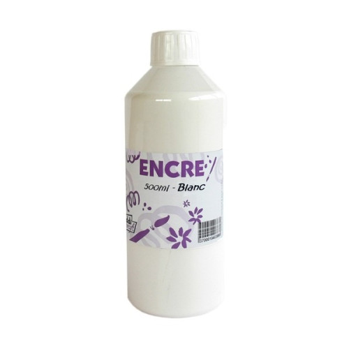 O'Color - Encre à Dessiner - Blanc - 500ml