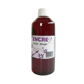 O'Color - Encre à Dessiner - Rouge Vif - 500ml