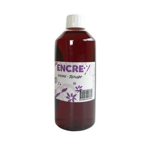 O'Color - Encre à Dessiner - Rouge Vif - 500ml