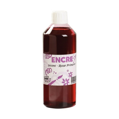 O'Color - Encre à Dessiner - Rose - 500ml
