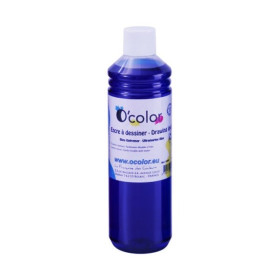 O'Color - Encre à Dessiner - Bleu Outremer - 500ml