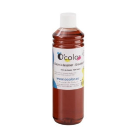 O'Color - Encre à Dessiner - Terre de Sienne - 500ml
