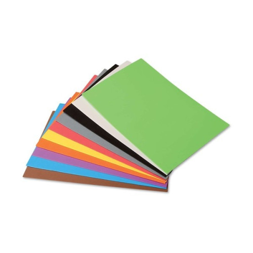 O'Color - Caoutchouc Mousse Couleurs Assorties - Lot de 10 Feuilles 20x30cm