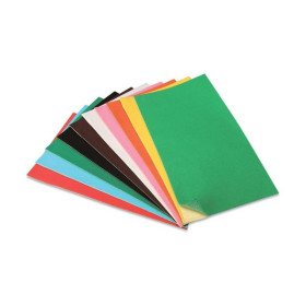 O'Color - Feutrines Adhésives - Lot de 10 Coupes Assorties 45 x 25 cm