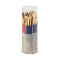 O'Color - Pinceaux et Brosses avec Grip - Lot de 36