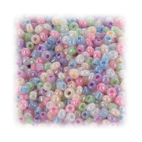 O'Color - Perles de Rocaille Irisées - Ø 2,5 mm - 500 g