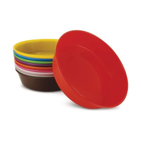 O'Color - Lot de 10 Assiettes à Peinture - Coupelles Ø 13 cm