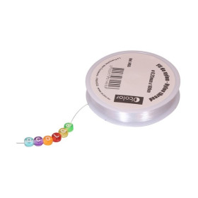 O'Color - Fil Nylon Blanc Ø 0,25 mm - Bobine 100 m