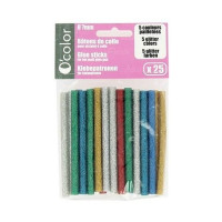 O'Color - Bâtons de Colle Pailletés - Lot de 25