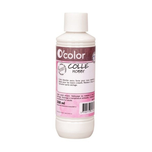 O'Color - Colle Vinylique Hobby - Flacon 250 ml