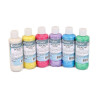 O'Color - Gouache Nacrée Couleurs Assorties - Lot de 6 x 250 ml