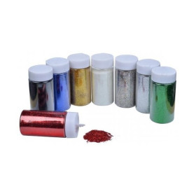 O'Color - Paillettes décoratives 8 couleurs - Lot de 8 x 250 g
